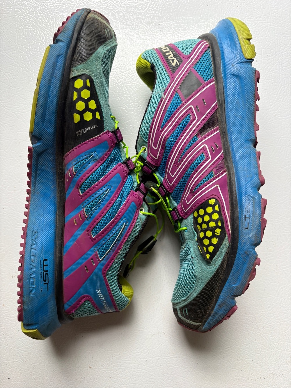 Salomon XR Mission 1 Women’s Door to Trail Running Shoes - Teal, Purple & Blue